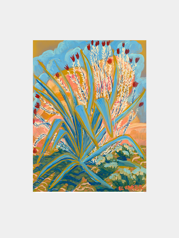 Agave Art Print