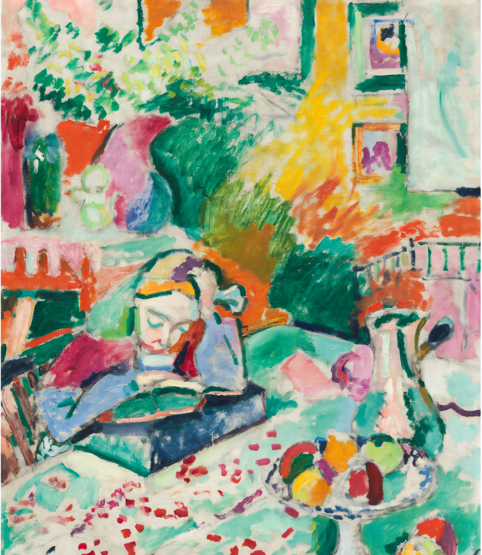 Matisse ‘Girl reading’ 1905