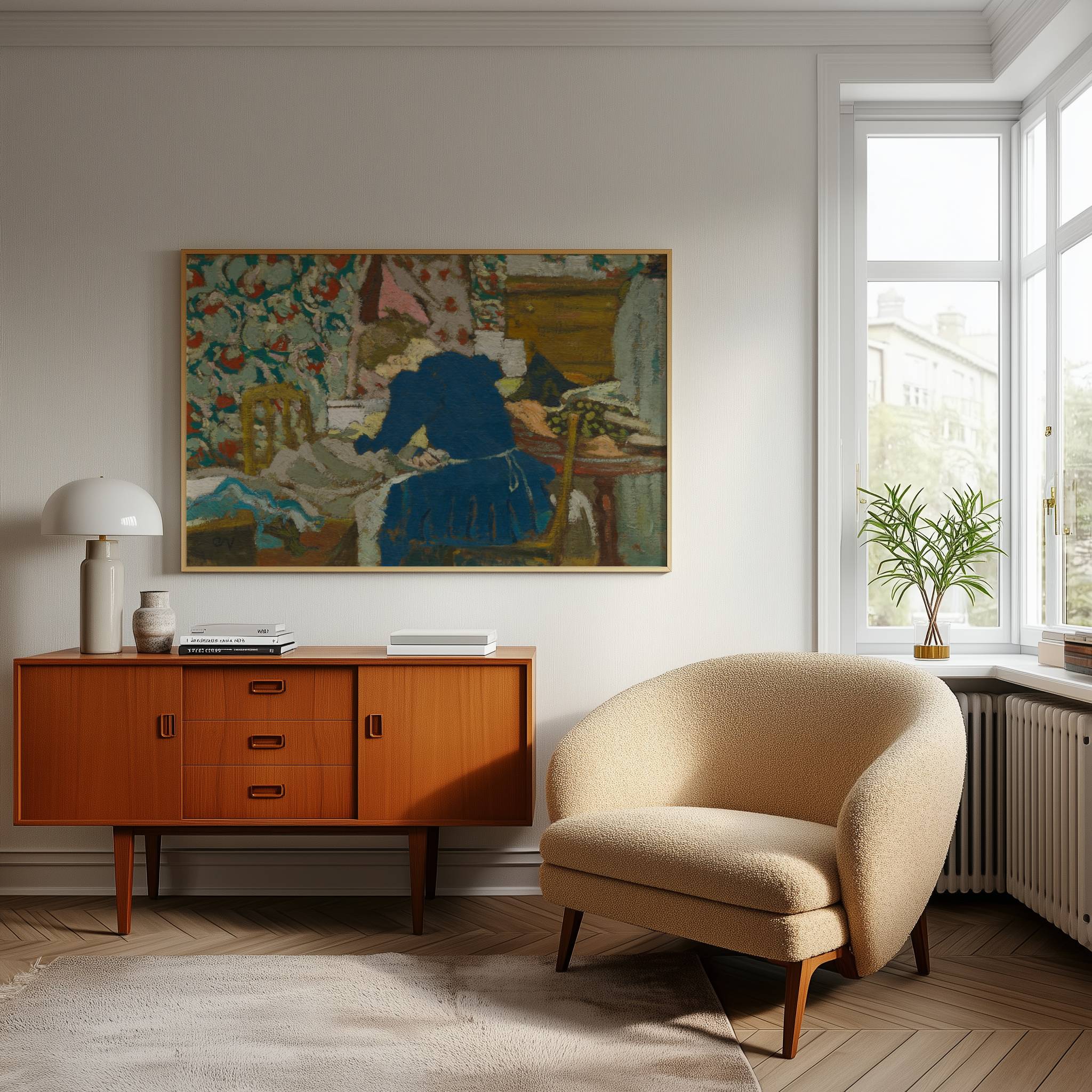 Édouard Vuillard "Interior (ca. 1892–95)"