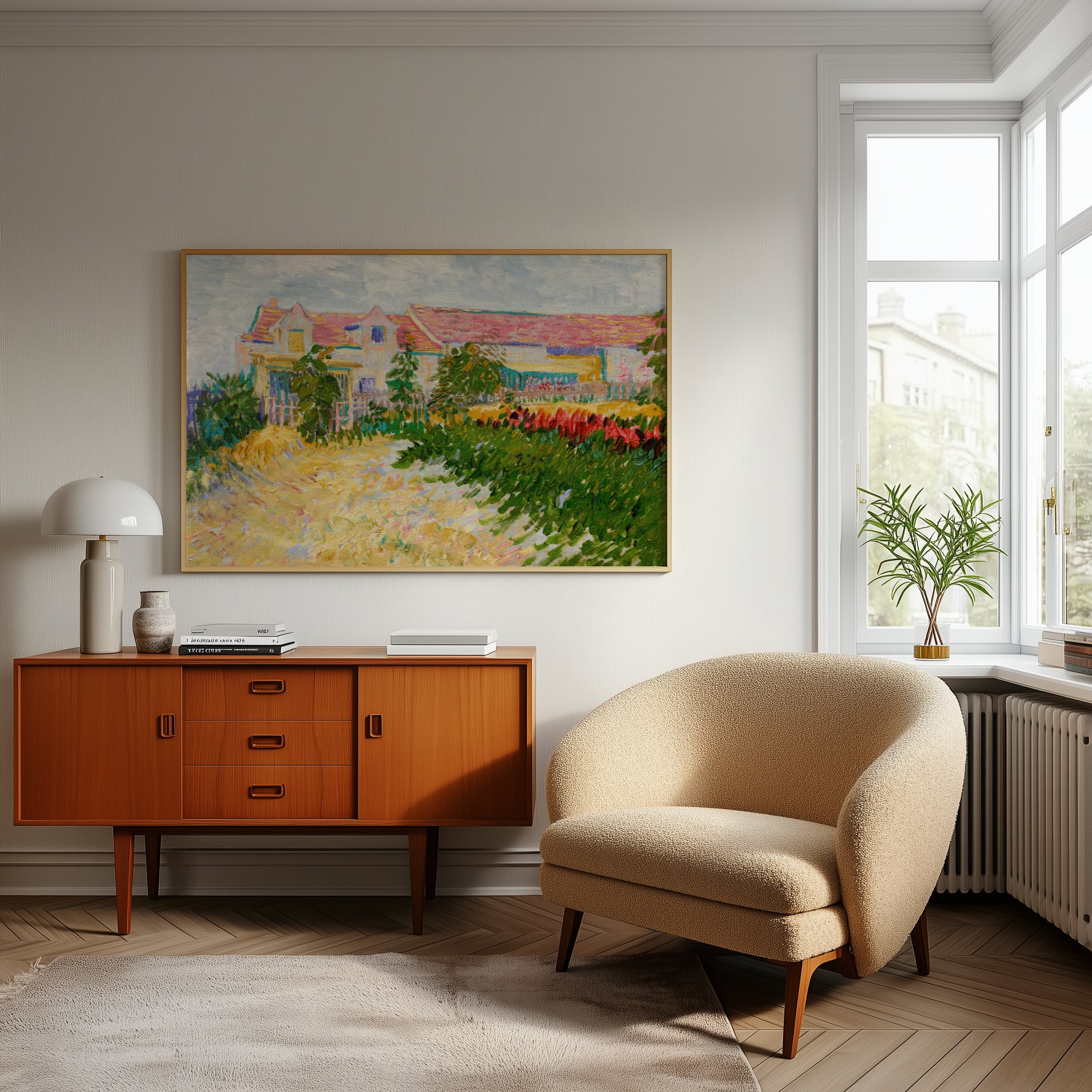 Van Gogh "PJardin devant le Mas Debray"