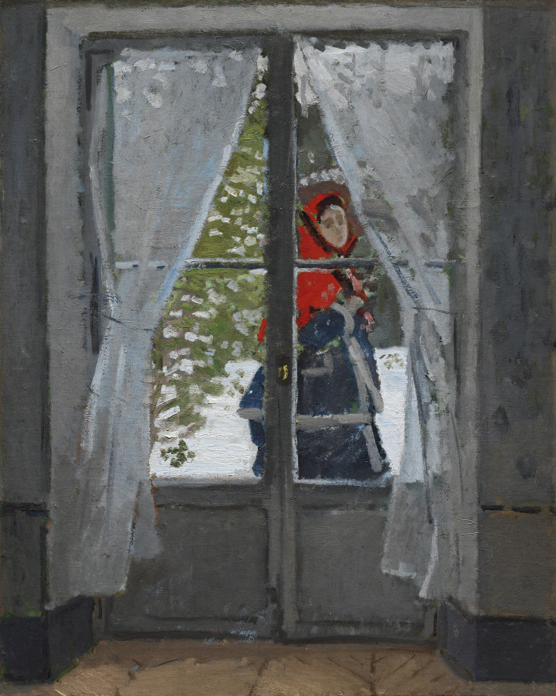 Monet: "The Red Kerchief" Art Print