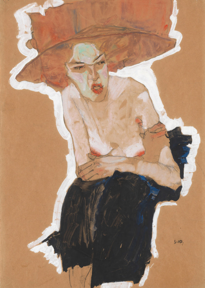 Egon Schiele "Die Hämische 1910"