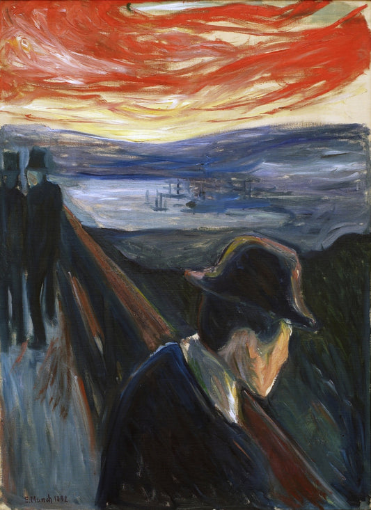 Edvard Munch: "Despair" Art Print