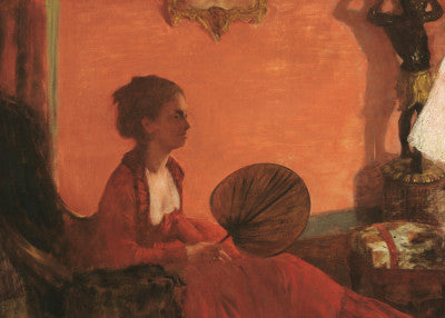 Edgar Degas: "Madam Camus" Art Print