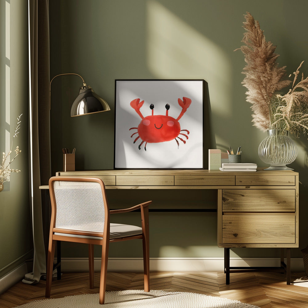 Crabs Up Art Print