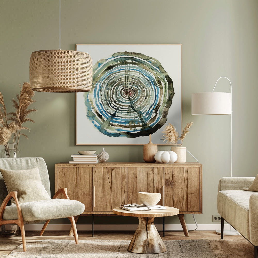 Water Oak Art Print