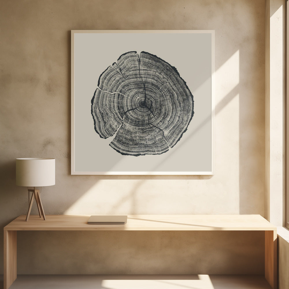 Hand Drawn Oak Art Print