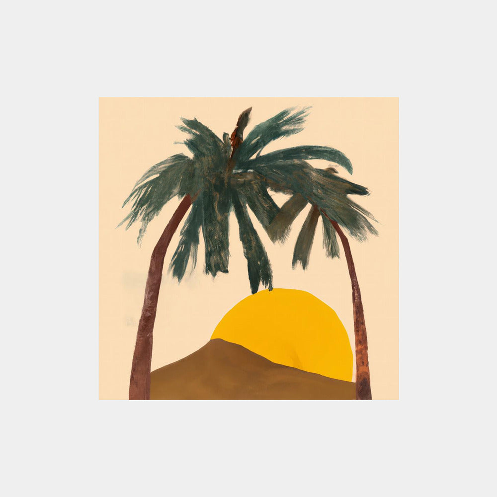 Archy Palms Art Print