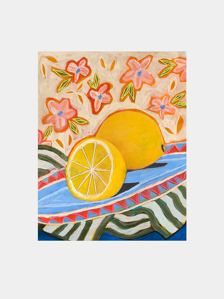 Lemon Art Print