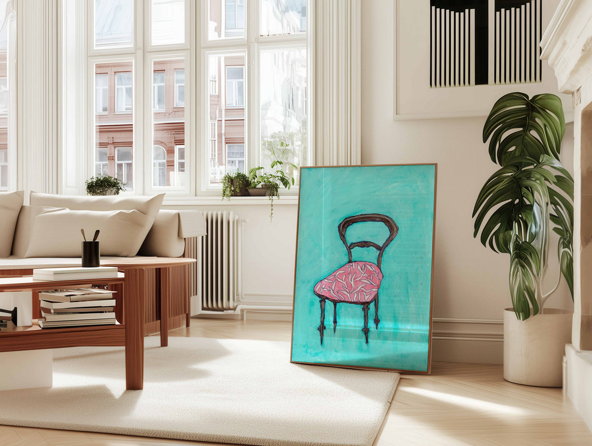 Pink Vintage Chair