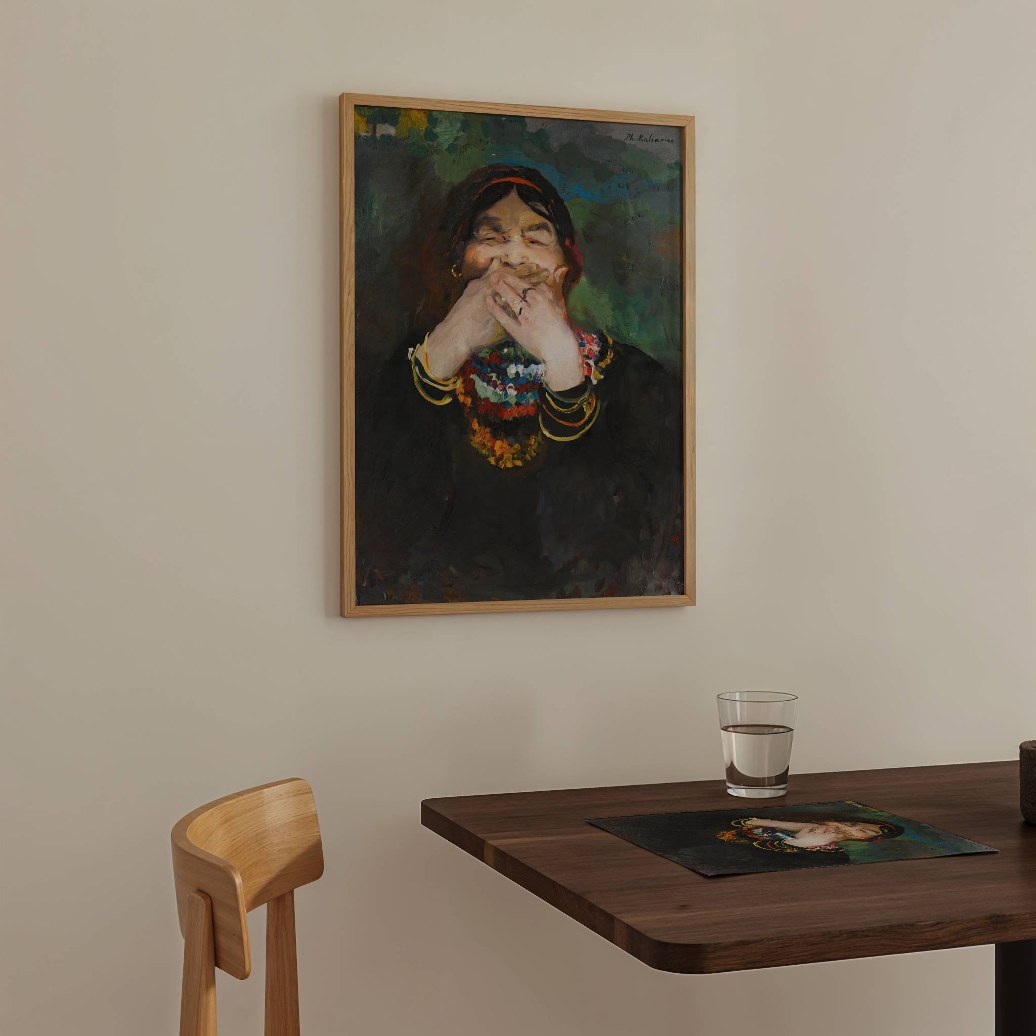 Filipp Malyavin "Laughing Baba"