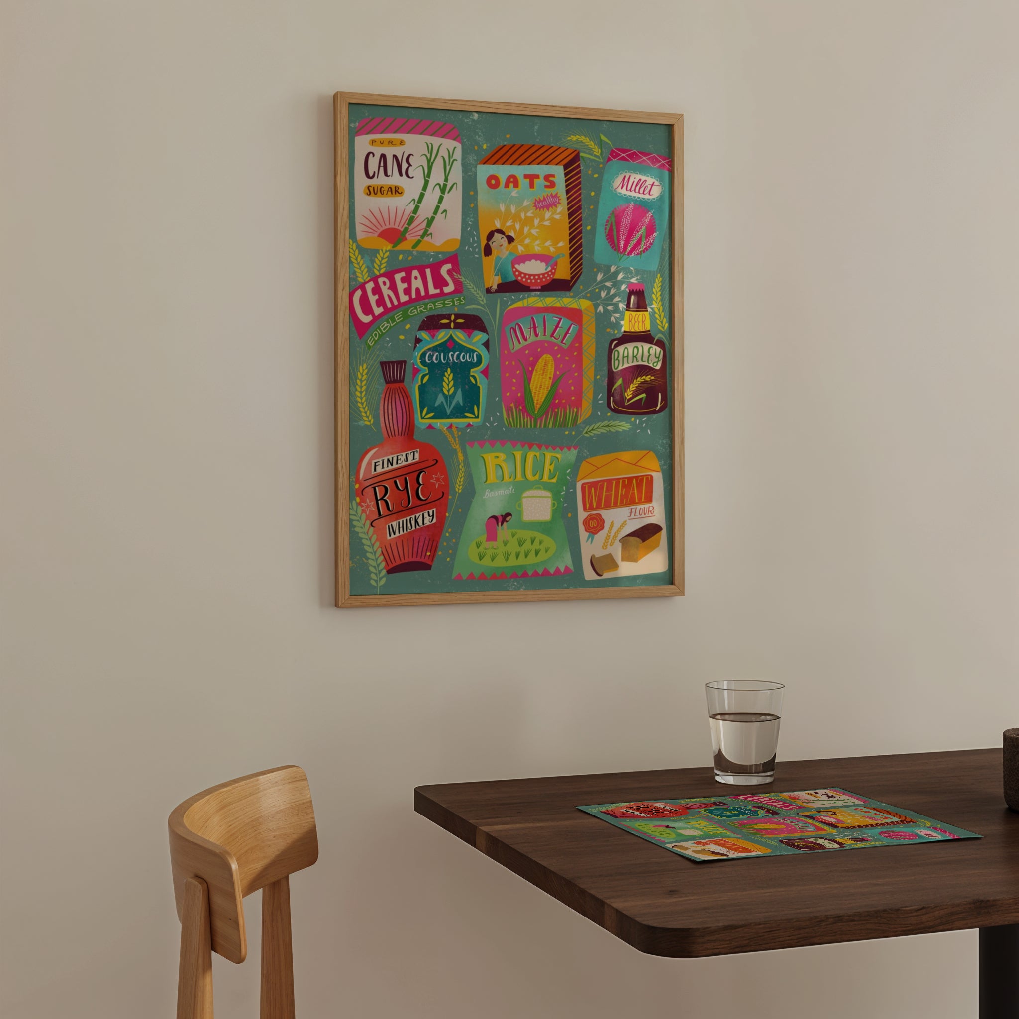 Colorful Cereal Chart