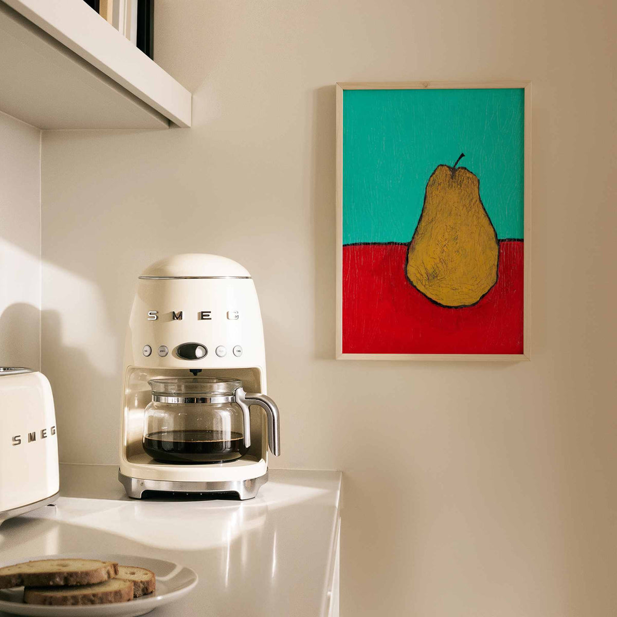 Bold Yellow Pear