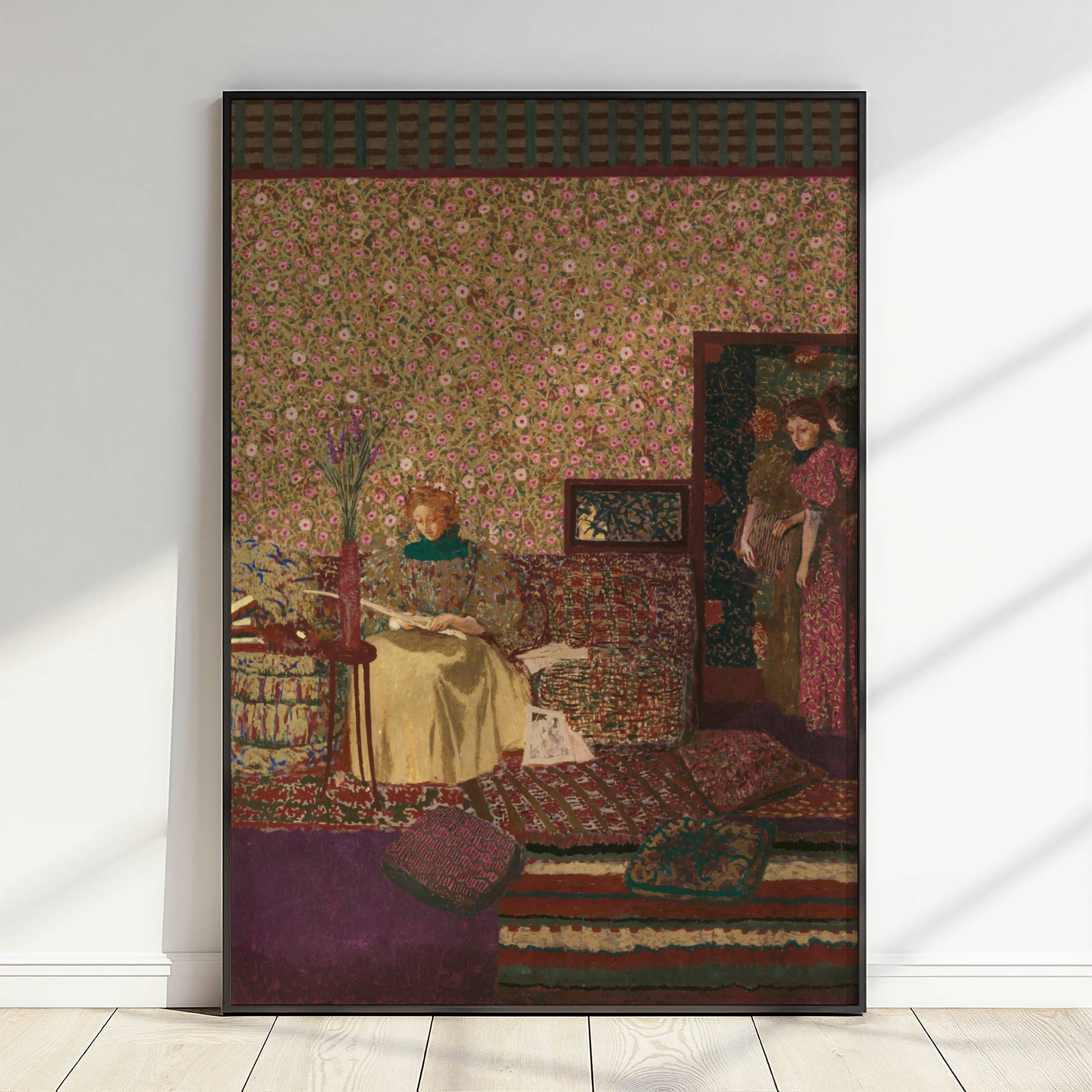Édouard Vuillard "Personnages dans un intérieur. L’intimité (1896)"