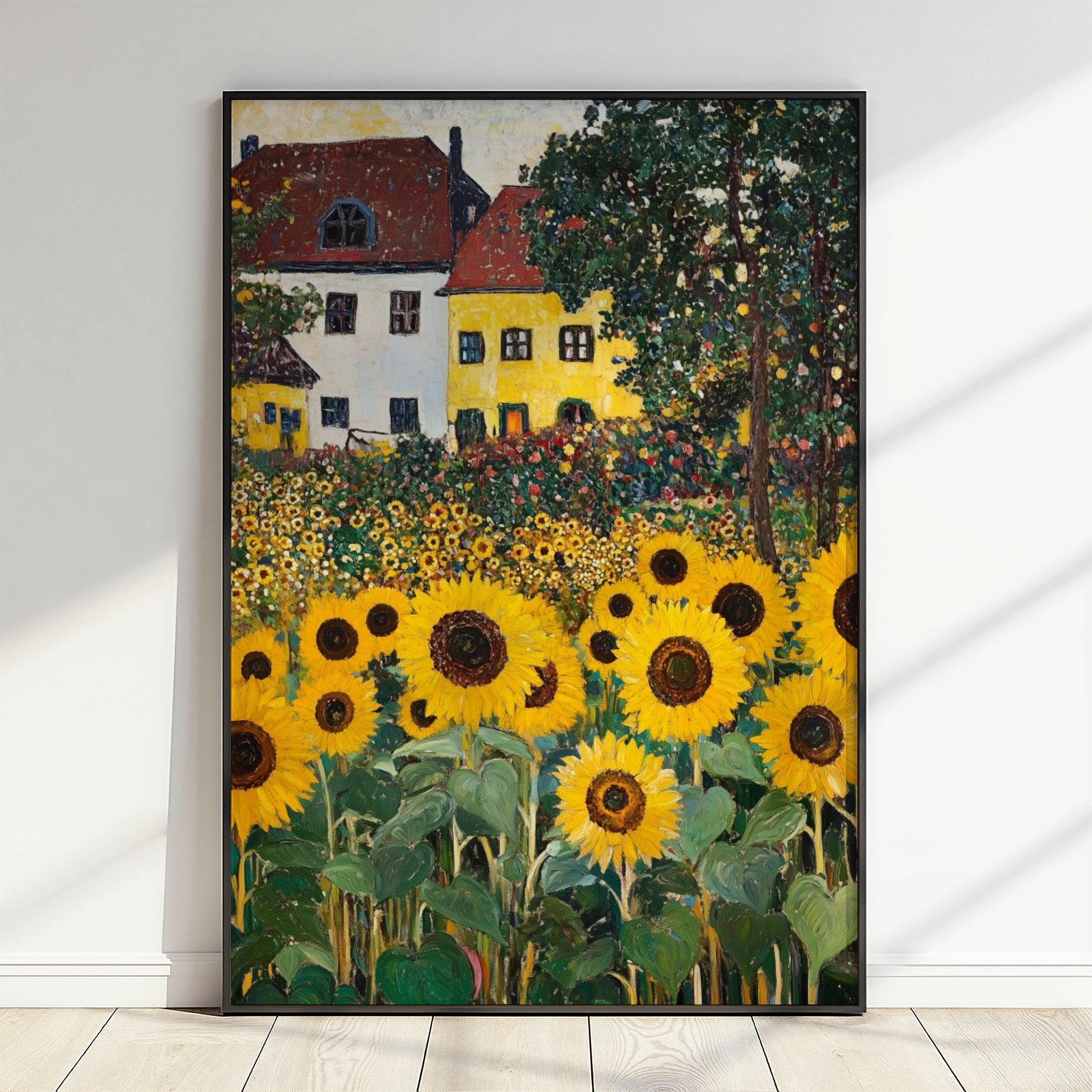 Gustav Klimt: "Sunflowers"