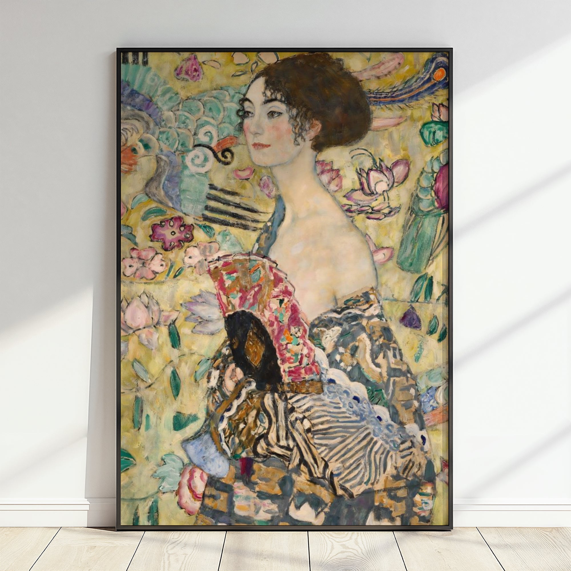 Gustav Klimt: "Woman with a fan II"