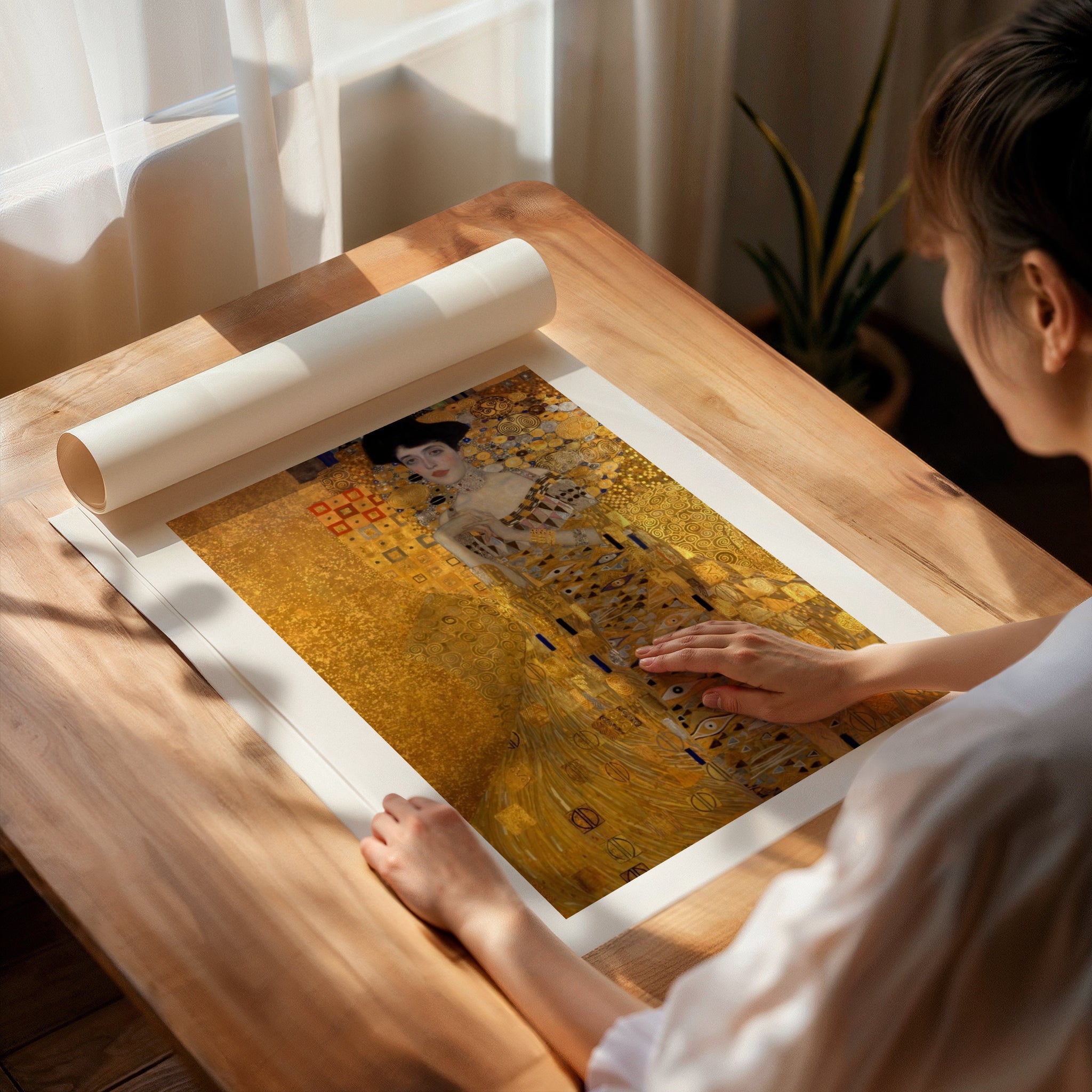 Gustav Klimt: "Portrait of Adele Bloch Bauer"