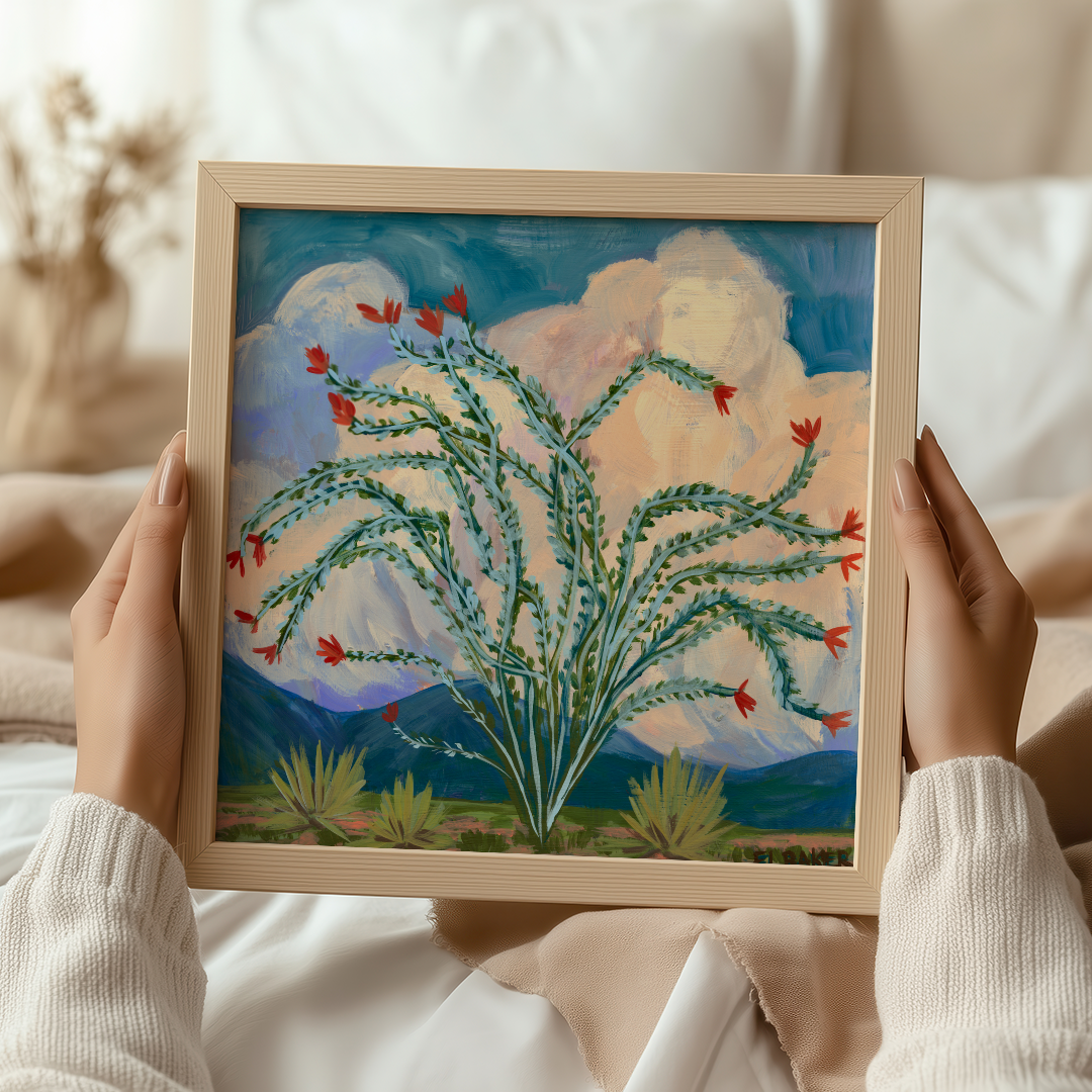 Ocotillo Art Print