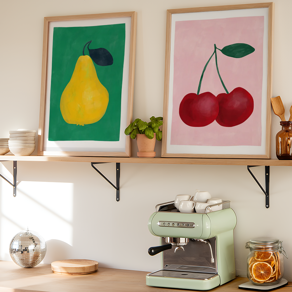 Gallery Wall 11 - Pear Meets Cherry